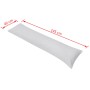 Körperkissen zum Seitenschlafen 40x145 cm grau von , Kissen - Ref: Foro24-132971, Preis: 33,64 €, Rabatt: %