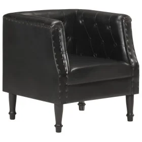 Schwarzer Echtledersessel von , Sessel - Ref: Foro24-286590, Preis: 282,27 €, Rabatt: %