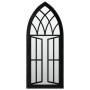 Black iron mirror for indoor use 70x30 cm by , Mirrors - Ref: Foro24-3093534, Price: 95,03 €, Discount: %