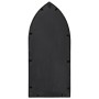 Black iron mirror for indoor use 70x30 cm by , Mirrors - Ref: Foro24-3093534, Price: 95,03 €, Discount: %
