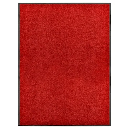 Rot waschbare Fußmatte 90x120 cm von vidaXL, Fußmatten - Ref: Foro24-323424, Preis: 62,62 €, Rabatt: %