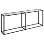 Klare Konsole aus gehärtetem Glas 200x35x75,5 cm von , Seitentische - Ref: Foro24-331686, Preis: 101,11 €, Rabatt: %