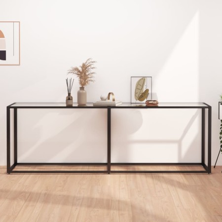 Klare Konsole aus gehärtetem Glas 220x35x75,5 cm. von , Seitentische - Ref: Foro24-331690, Preis: 104,33 €, Rabatt: %