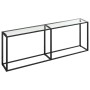 Klare Konsole aus gehärtetem Glas 220x35x75,5 cm. von , Seitentische - Ref: Foro24-331690, Preis: 104,33 €, Rabatt: %