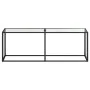 Tempered glass transparent console table 220x35x75.5 cm by , Side tables - Ref: Foro24-331690, Price: 101,98 €, Discount: %
