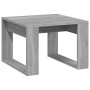 Side table made of gray Sonoma plywood, 50x50x35 cm by , Side tables - Ref: Foro24-825826, Price: 34,78 €, Discount: %
