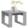 Mesa auxiliar madera contrachapada gris Sonoma 50x50x35 cm de , Mesas auxiliares - Ref: Foro24-825826, Precio: 34,24 €, Descu...