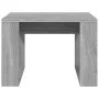 Mesa auxiliar madera contrachapada gris Sonoma 50x50x35 cm de , Mesas auxiliares - Ref: Foro24-825826, Precio: 34,24 €, Descu...