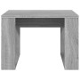 Side table made of gray Sonoma plywood, 50x50x35 cm by , Side tables - Ref: Foro24-825826, Price: 34,78 €, Discount: %