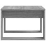 Side table made of gray Sonoma plywood, 50x50x35 cm by , Side tables - Ref: Foro24-825826, Price: 34,78 €, Discount: %