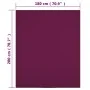 Fitted sheet in burgundy cotton jersey 180x200 cm by , Bed sheets - Ref: Foro24-136258, Price: 22,42 €, Discount: %