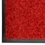 Rot waschbare Fußmatte 90x120 cm von vidaXL, Fußmatten - Ref: Foro24-323424, Preis: 62,62 €, Rabatt: %