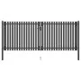 Anthracite grey steel garden fence gate 4x1.7 cm by , garden gates - Ref: Foro24-146335, Price: 487,75 €, Discount: %