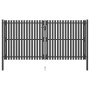 Anthrazitgraues Stahlgitter-Gartentor 4x2,25 cm von , Gartentore - Ref: Foro24-146337, Preis: 751,19 €, Rabatt: %