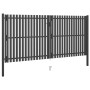 Anthrazitgraues Stahlgitter-Gartentor 4x2,25 cm von , Gartentore - Ref: Foro24-146337, Preis: 751,19 €, Rabatt: %