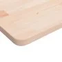 Massive unbehandelte Holzbad-Arbeitsplatte 100x60x2,5 cm von , Arbeitsplatten - Ref: Foro24-342941, Preis: 96,10 €, Rabatt: %