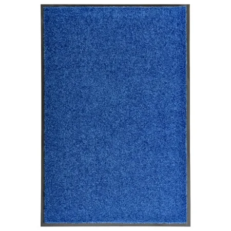Blaue waschbare Fußmatte 60x90 cm von vidaXL, Fußmatten - Ref: Foro24-323440, Preis: 36,24 €, Rabatt: %