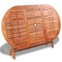 Set de comedor de jardín 7 piezas madera maciza de acacia de , Conjuntos de jardín - Ref: Foro24-41815, Precio: 530,83 €, Des...