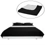 Colcha acolchada a doble cara negro blanco 170x210 cm de , Colchas y edredones - Ref: Foro24-130886, Precio: 17,85 €, Descuen...