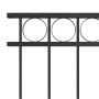 Panel de valla de acero 1,7x0,8 m negro de , Paneles de vallas - Ref: Foro24-146316, Precio: 68,91 €, Descuento: %
