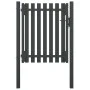 Puerta de valla del jardín de acero gris antracita 1x1,5 cm de , Puertas de jardín - Ref: Foro24-146328, Precio: 198,59 €, De...