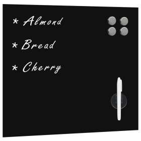 Pizarra magnética de pared vidrio 40x40 cm de , Pizarras blancas - Ref: Foro24-285367, Precio: 26,08 €, Descuento: %