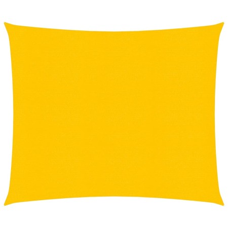Yellow HDPE sail shade 160 g/m² 3x3 m by , Umbrellas - Ref: Foro24-311549, Price: 28,63 €, Discount: %