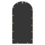 Garden mirror made of iron in sand color for outdoor use, 70x30 cm. by , Mirrors - Ref: Foro24-318375, Price: 118,24 €, Disco...