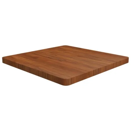 Square table top made of dark brown oak wood, 70x70x4 cm by , Table tops - Ref: Foro24-343077, Price: 142,83 €, Discount: %