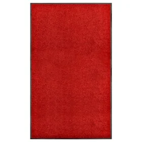 Rote waschbare Fußmatte 90x150 cm von vidaXL, Fußmatten - Ref: Foro24-323425, Preis: 66,88 €, Rabatt: %