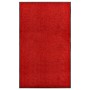Rote waschbare Fußmatte 90x150 cm von vidaXL, Fußmatten - Ref: Foro24-323425, Preis: 68,28 €, Rabatt: %
