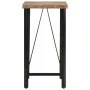 Tall table made of iron and solid recycled wood 55x55x107 cm by , Kitchen and dining tables - Ref: Foro24-356372, Price: 212,...
