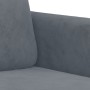 Juego de sofás 3 piezas terciopelo gris oscuro de , Sofás - Ref: Foro24-3201985, Precio: 424,31 €, Descuento: %
