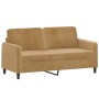Dreiteiliges Samtsofa-Set in Braun. von , Sofas - Ref: Foro24-3201991, Preis: 473,90 €, Rabatt: %