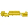 Sofagarnitur mit 4 Teilen, gelbes Samt-Kissen von , Sofas - Ref: Foro24-3202186, Preis: 691,73 €, Rabatt: %