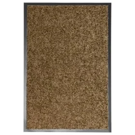 Braune waschbare Fußmatte 40x60 cm von vidaXL, Fußmatten - Ref: Foro24-323433, Preis: 23,74 €, Rabatt: %