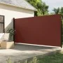 Retractable brown side awning 220x500 cm by , Umbrellas - Ref: Foro24-4004479, Price: 139,30 €, Discount: %