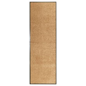 Cremefarbene waschbare Fußmatte 60x180 cm von vidaXL, Fußmatten - Ref: Foro24-323465, Preis: 53,89 €, Rabatt: %