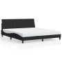 Bed frame with black velvet LED lights 180x200 cm by , Beds and slatted bases - Ref: Foro24-3213795, Price: 253,33 €, Discoun...