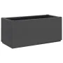 Dark gray PP planter 80x36x35 cm by , Pots and planters - Ref: Foro24-368777, Price: 84,94 €, Discount: %
