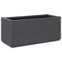 Dark gray PP planter 80x36x35 cm by , Pots and planters - Ref: Foro24-368777, Price: 67,45 €, Discount: %