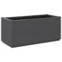 Dark gray PP planter 80x36x35 cm by , Pots and planters - Ref: Foro24-368777, Price: 84,94 €, Discount: %