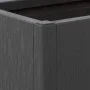 Dark gray PP planter 80x36x35 cm by , Pots and planters - Ref: Foro24-368777, Price: 84,94 €, Discount: %