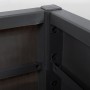 Dark gray PP planter 80x36x35 cm by , Pots and planters - Ref: Foro24-368777, Price: 67,45 €, Discount: %