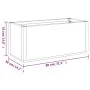 Jardinera PP gris oscuro 80x36x35 cm de , Maceteros y jardineras - Ref: Foro24-368777, Precio: 84,78 €, Descuento: %