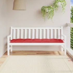 Garden bench cushion in red Oxford fabric 180x50x7 cm by , Cushions for chairs and sofas - Ref: Foro24-361627, Price: 32,46 €...