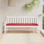 Cojín de banco de jardín tela Oxford rojo 180x50x7 cm de , Cojines para sillas y sofás - Ref: Foro24-361627, Precio: 32,46 €,...