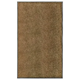 Braune waschbare Fußmatte 90x150 cm von vidaXL, Fußmatten - Ref: Foro24-323437, Preis: 66,88 €, Rabatt: %