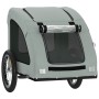Fahrradanhänger für Haustiere, Eisen, grauer Oxford-Stoff. von , Kinderwagen für Haustiere - Ref: Foro24-93979, Preis: 114,25...