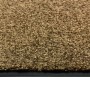 Braune waschbare Fußmatte 90x150 cm von vidaXL, Fußmatten - Ref: Foro24-323437, Preis: 65,44 €, Rabatt: %